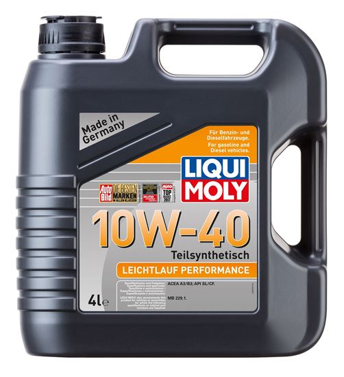 resm LIQUI MOLY 10W40 Motor Yağı Leichtlauf Perform 4 Litre  (8998)