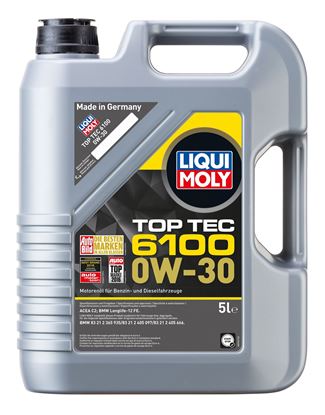 Resim LIQUI MOLY 0W30 Motor Yağı Top Tec 6100 5 Litre  (20779)