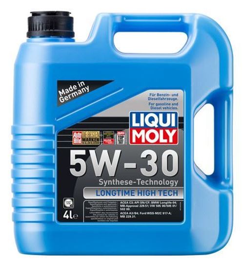 resm LIQUI MOLY 5W30 Motor Yağı DPF'li Sentetik   LONGTIME HIGH TECH 4 Litre (1144)