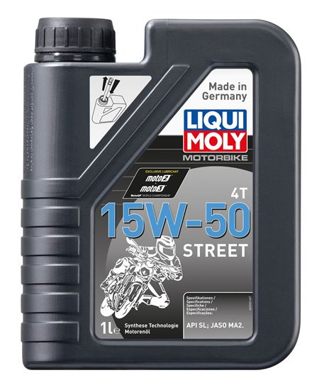 15W50 4T Street Motosiklet Motor Yağı 1 Litre 