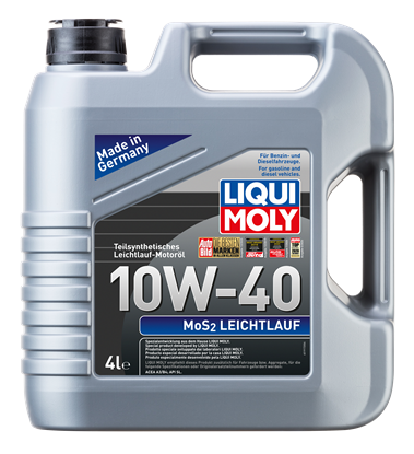 Resim LIQUI MOLY 10W40  Motor Yağı Kısmi Sentetik MoS2'li LEICHTLAUF  4 Litre (6948)