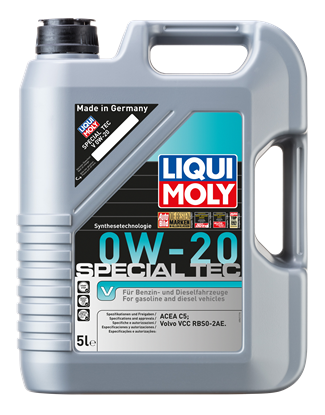 Resim LIQUI MOLY 0W20 Motor Yağı Special Tec V 5 Litre (20632)