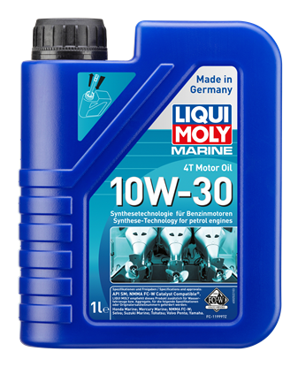 Resim LIQUI MOLY 10W30 4T Marine Motor Yağı 1 Litre (25022)