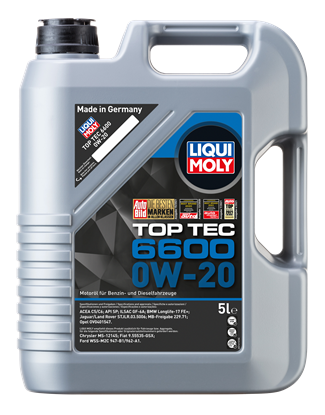 Resim LIQUI MOLY 0W20 Motor Yağı Top Tec 6600 5 Litre  (21411)