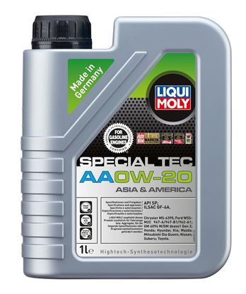 Resim LIQUI MOLY 0W20 Motor Yağı Special Tec  AA 1 Litre (6738)