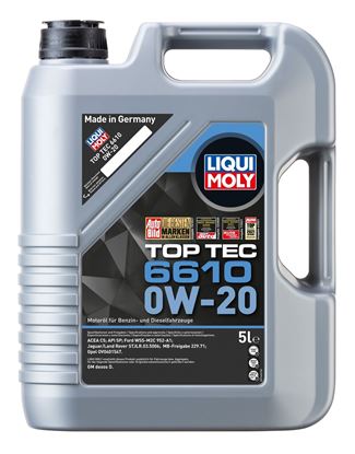 Resim LIQUI MOLY 0W20 Motor Yağı Top Tec 6610 5 Litre  (21662)