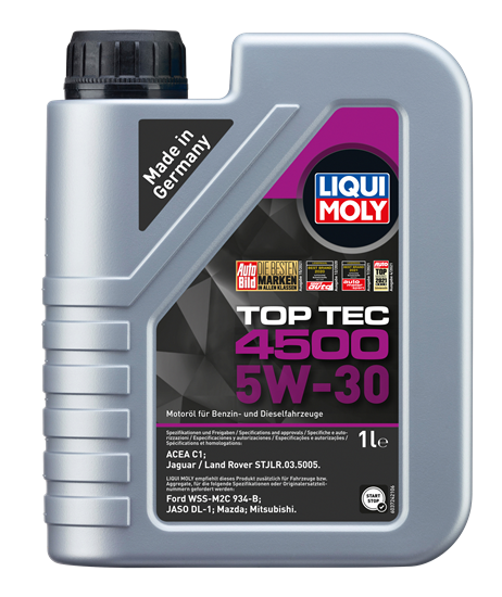 resm LIQUI MOLY 5W30 Motor Yağı Tam Sentetik TOP TEC 4500  1 Litre (2317)