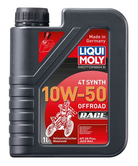 resm LIQUI MOLY 10W50 4T Off Road Motosiklet Tam Sentetik Motor Yağı 1 Litre (3051)