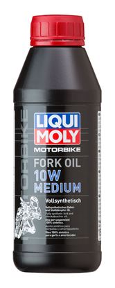 Resim LIQUI MOLY 10W Medium Fork Oil  - 10W Sentetik  Amortisör Yağı (orta) 500ml  (1506)