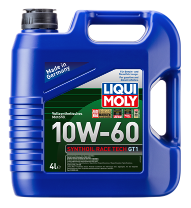 Resim LIQUI MOLY 10W60 Motor Yağı Synthoil Race Tech GT1  4 Litre (7535)