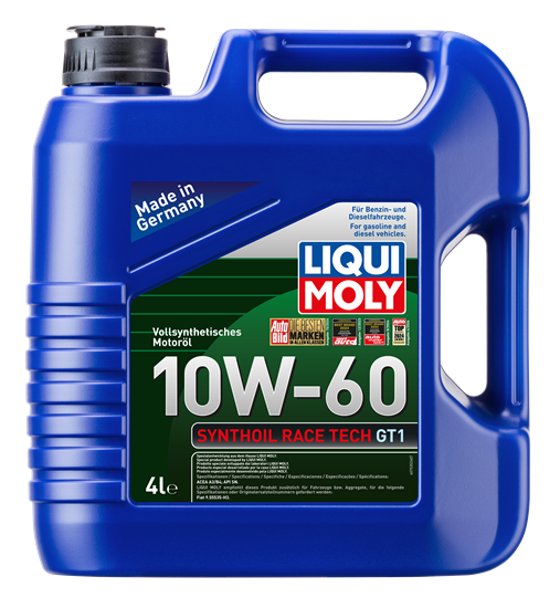 resm LIQUI MOLY 10W60 Motor Yağı Synthoil Race Tech GT1  4 Litre (7535)