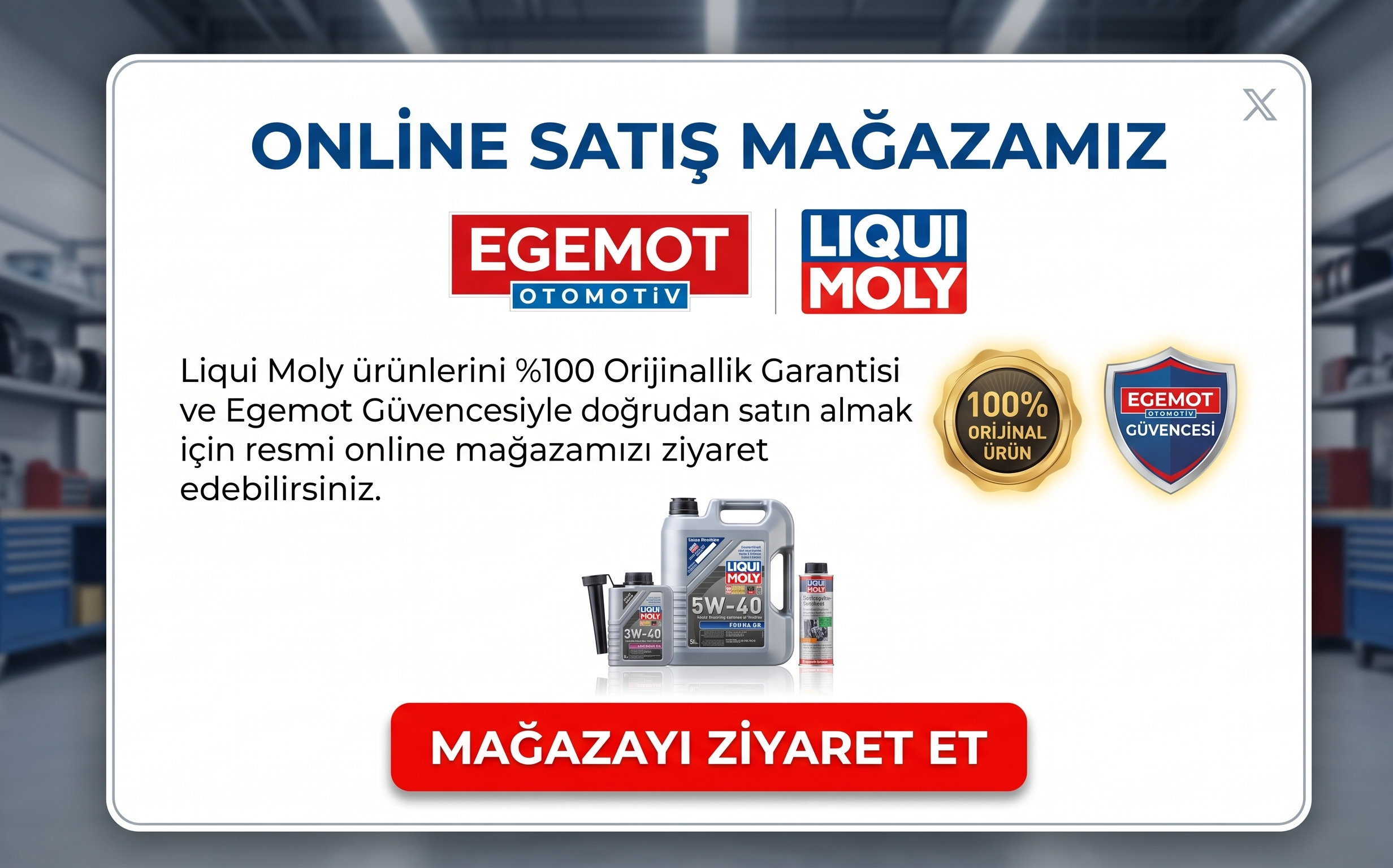 Egemot Shop Online Mağaza Kampanyası